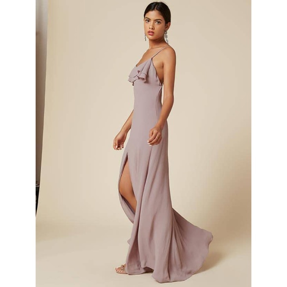 NWT Reformation Gertrude Dress - Waterlily - Picture 2 of 8